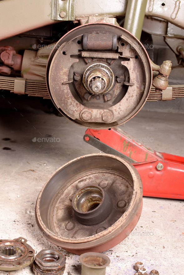 drum brake removed (Misc) Photo Download