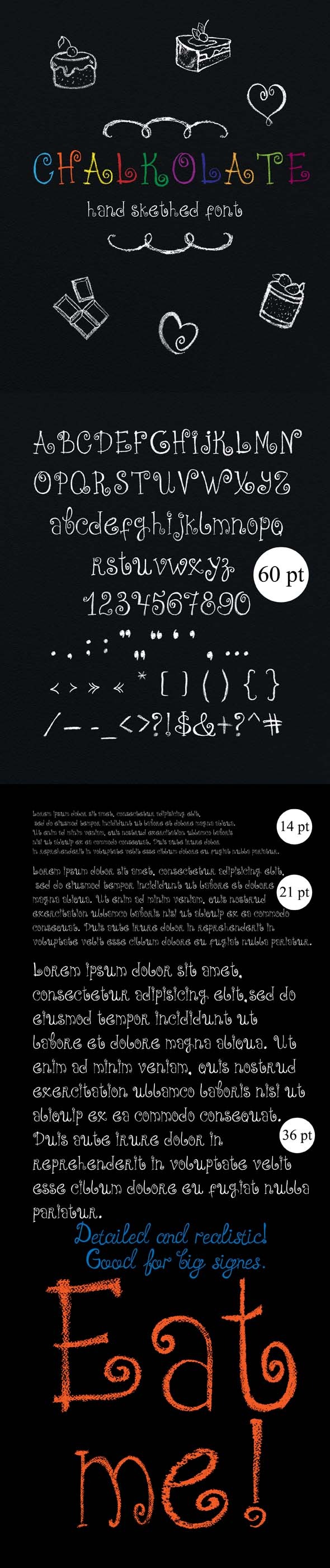 GraphicRiver Chalkolate Font 10365100 GraphicRiver Chalkolate Font 10365100