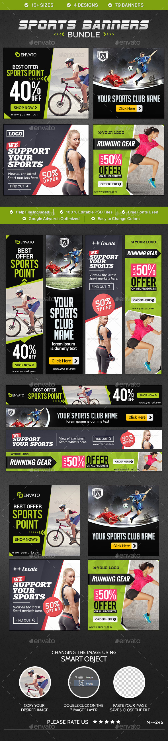 GraphicRiver Sports Banners Bundle 4 sets 10365111 GraphicRiver Sports Banners Bundle 4 sets 10365111