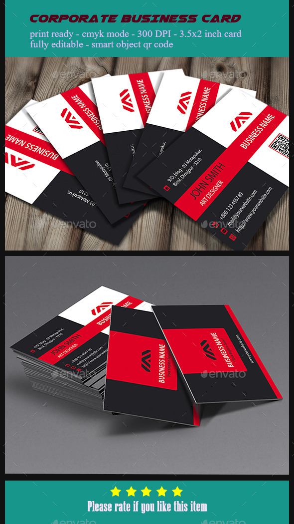 GraphicRiver Corporate Business Card V3 10367108 GraphicRiver Corporate Business Card V3 10367108