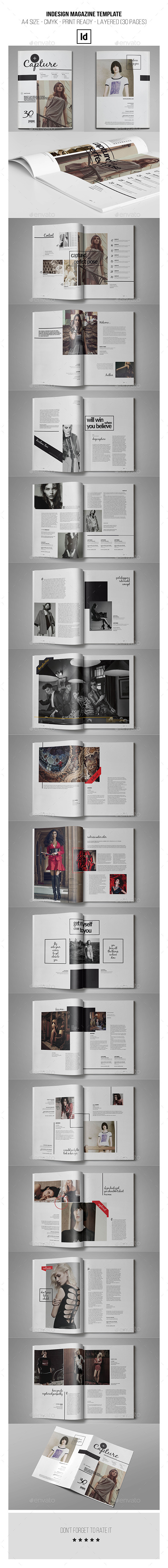 GraphicRiver InDesign Magazine Template 30 Pages 10367422 GraphicRiver InDesign Magazine Template 30 Pages 10367422