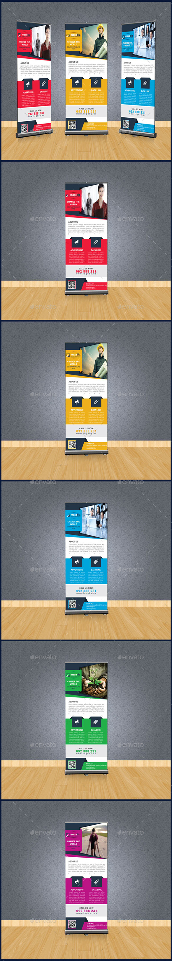 GraphicRiver Corporate Business Rollup Banner 10320597 GraphicRiver Corporate Business Rollup Banner 10320597