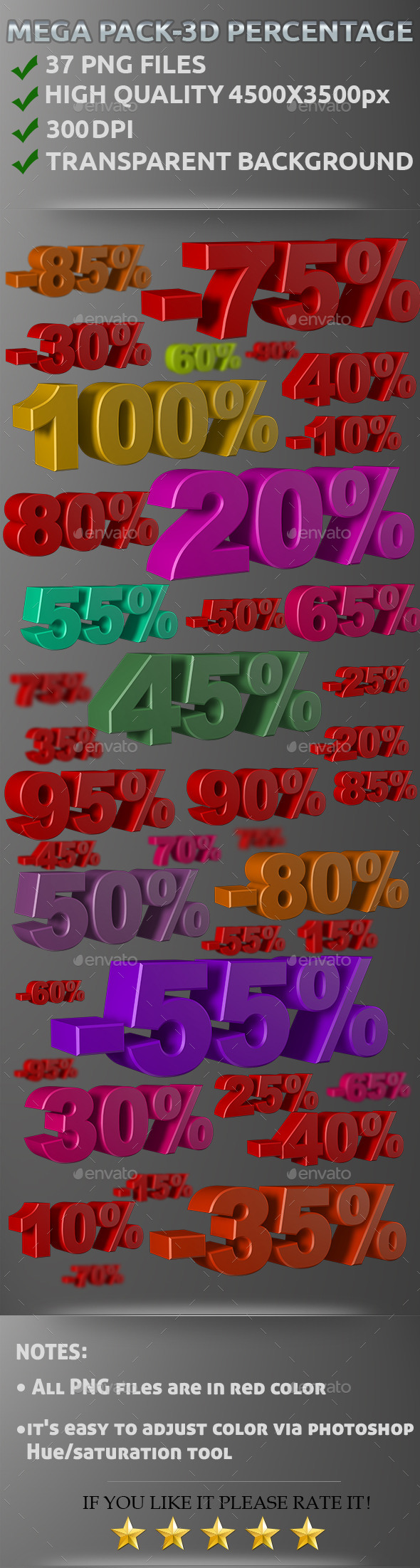 GraphicRiver 3D Percentage 10368048 GraphicRiver 3D Percentage 10368048