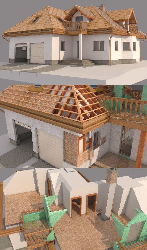 3DOcean Family House 10368113 3DOcean Family House 10368113