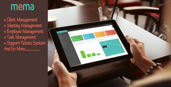 CodeCanyon MEMA-Meeting and Employee Management Application 10368260