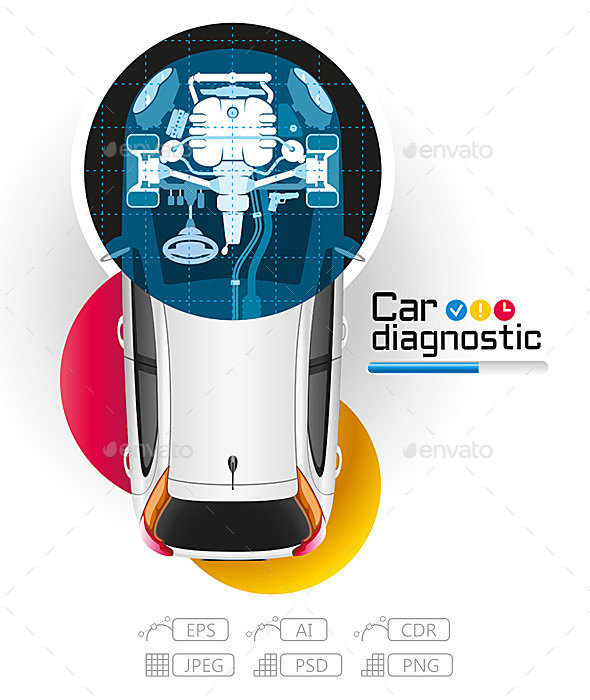 GraphicRiver X-Ray Car Diagnostic 10368288 GraphicRiver X-Ray Car Diagnostic 10368288