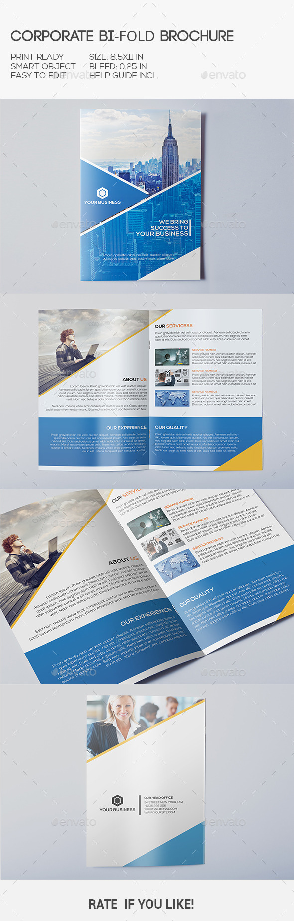 GraphicRiver Corporate Bi-Fold Brochure 10369145 GraphicRiver Corporate Bi-Fold Brochure 10369145