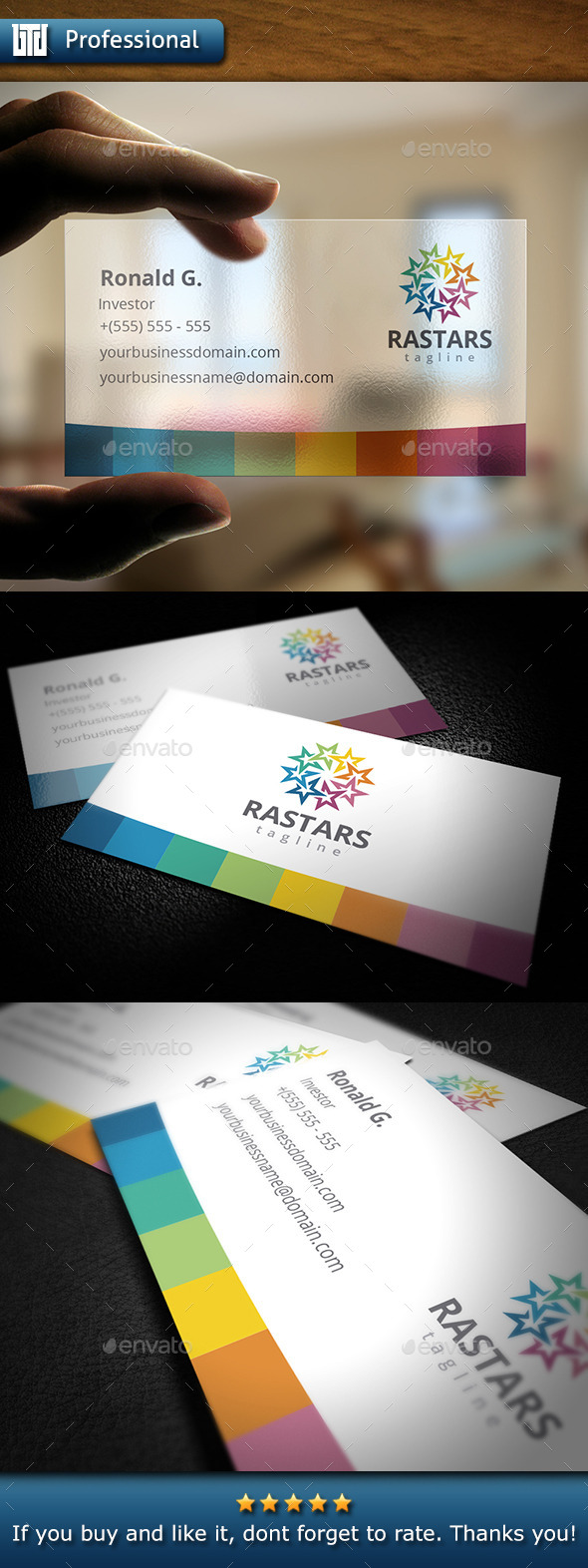 Stars Business Card (Creative)