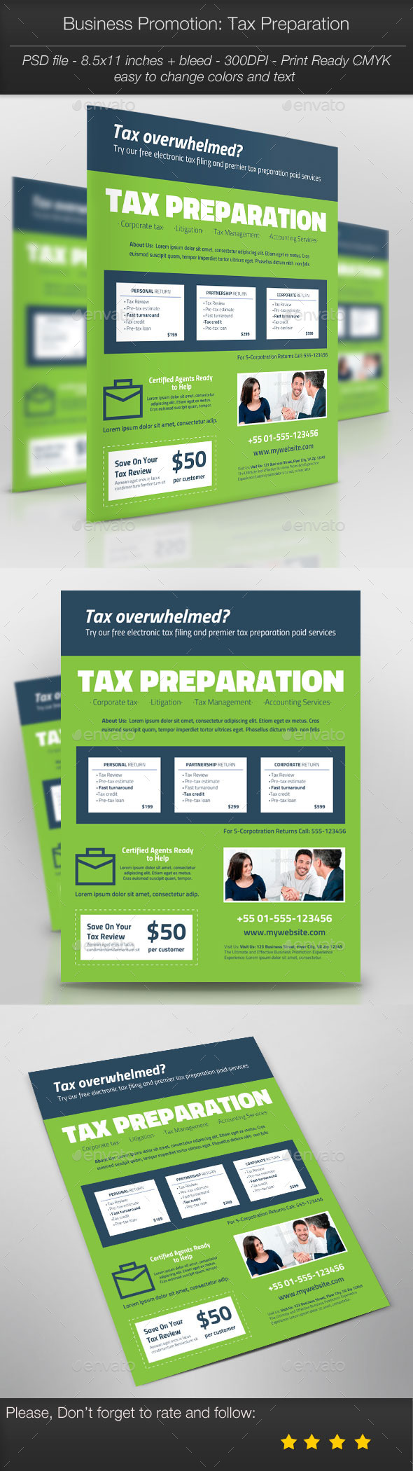 Business Promotion: Tax Preparation (Corporate)