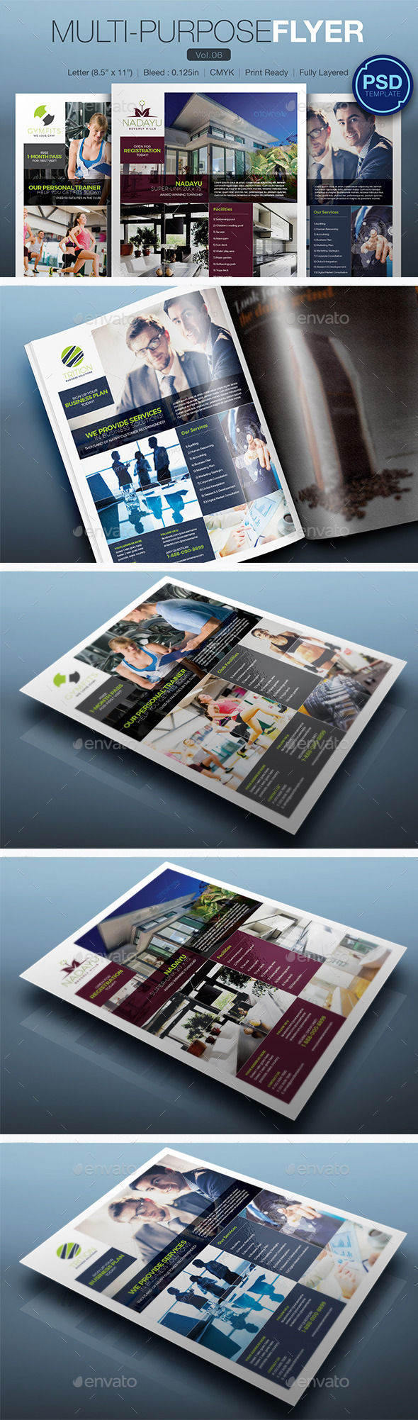 GraphicRiver Multipurpose Flyer Vol.06 10372406 GraphicRiver Multipurpose Flyer Vol.06 10372406
