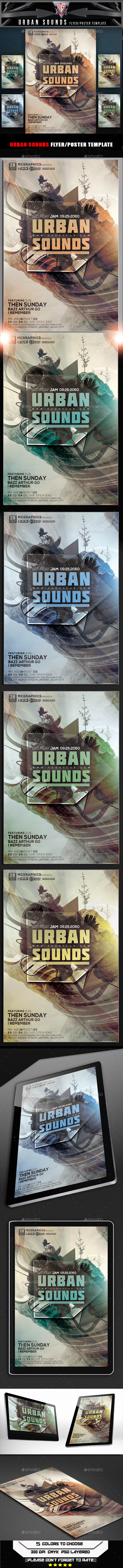 Urban Sounds Flyer Template (Flyers)