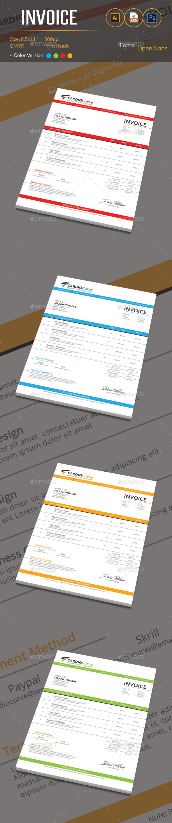 GraphicRiver Invoice 10374397 GraphicRiver Invoice 10374397