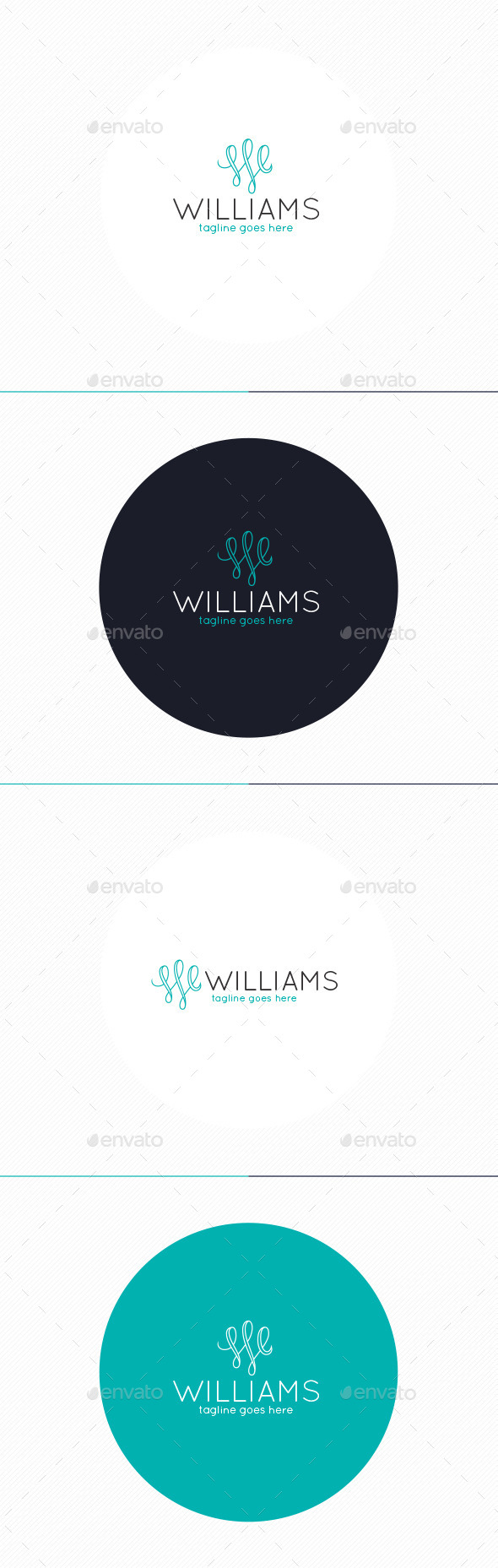 GraphicRiver Williams Logo Letter W 10374733 GraphicRiver Williams Logo Letter W 10374733