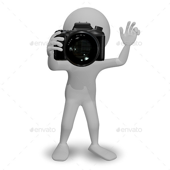 GraphicRiver Man with Camera 10376555 GraphicRiver Man with Camera 10376555