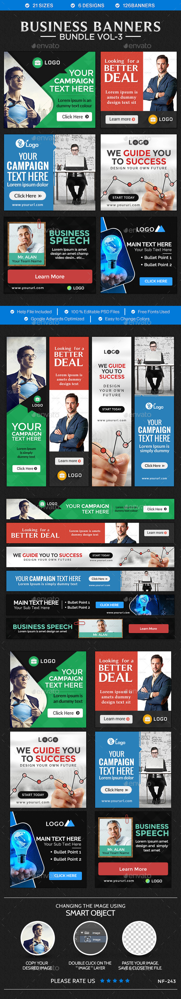 GraphicRiver Business Banners Bundle 6 sets 10376629 GraphicRiver Business Banners Bundle 6 sets 10376629