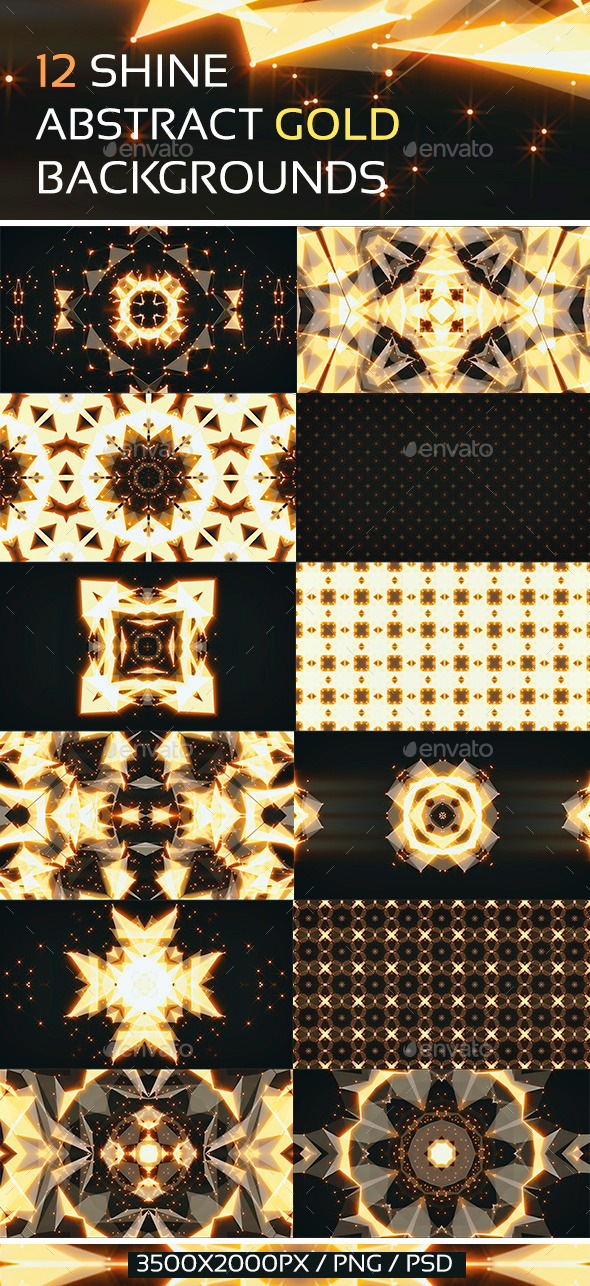 GraphicRiver 12 Shine Abstract Gold Backgrounds 10376960 GraphicRiver 12 Shine Abstract Gold Backgrounds 10376960