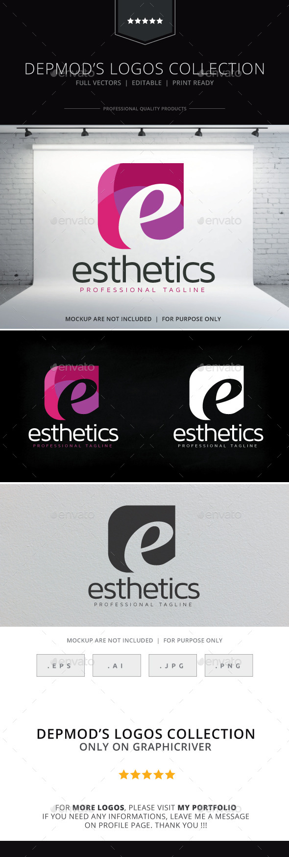 GraphicRiver Esthetics Logo 10377154 GraphicRiver Esthetics Logo 10377154