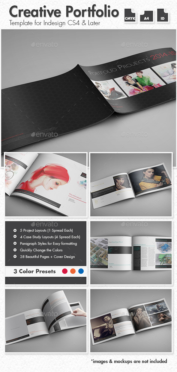 GraphicRiver Creative Portfolio A4 Landscape 10377156 GraphicRiver Creative Portfolio A4 Landscape 10377156