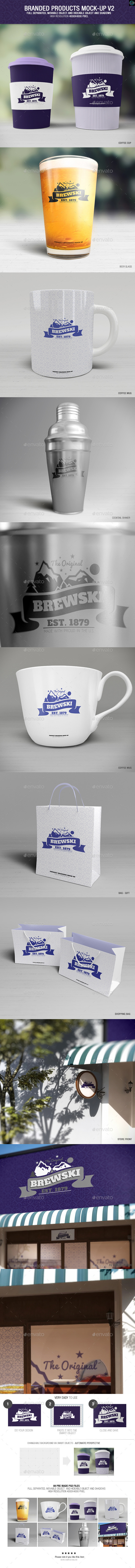 GraphicRiver Branded Products Mock-up V2 10377431 GraphicRiver Branded Products Mock-up V2 10377431