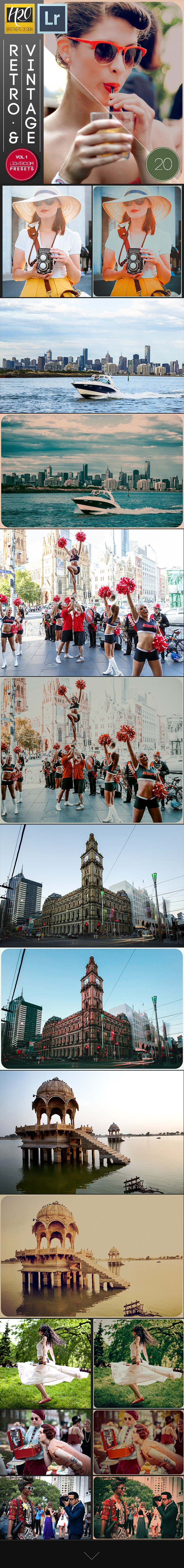 GraphicRiver 20 Retro and Vintage Lightroom Presets Vol 1 10379838 GraphicRiver 20 Retro and Vintage Lightroom Presets Vol 1 10379838