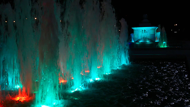 Light colour fountain Light colour fountain