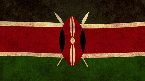 Kenya Flag 2 Pack Grunge and Retro Kenya Flag 2 Pack Grunge and Retro