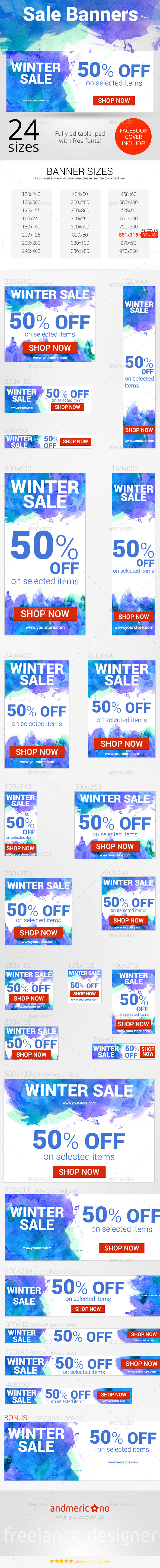 GraphicRiver Big Sale Banners Set 10379991 GraphicRiver Big Sale Banners Set 10379991