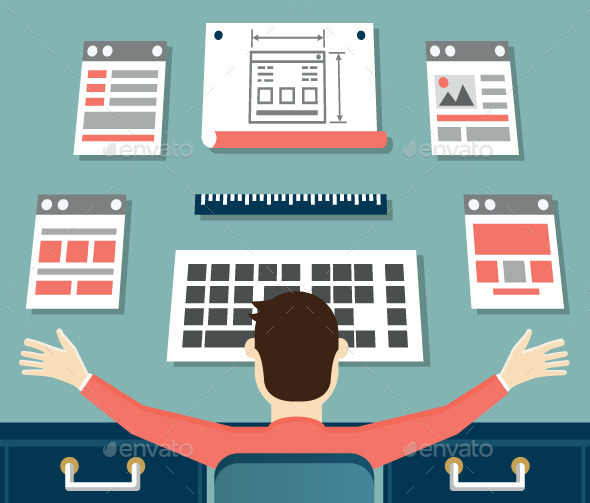 GraphicRiver Working Process of Design and Programming 10380020 GraphicRiver Working Process of Design and Programming 10380020