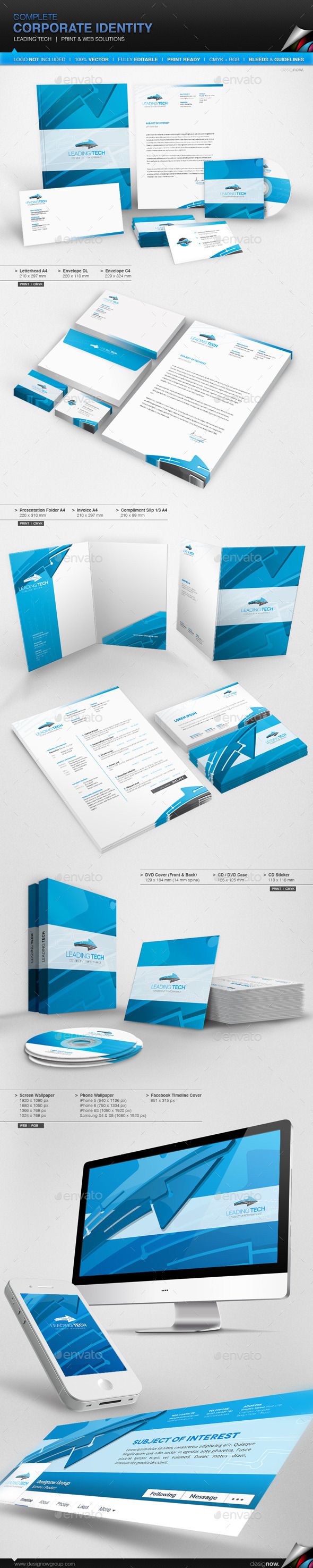 GraphicRiver Corporate Identity Leading Tech 10380215 GraphicRiver Corporate Identity Leading Tech 10380215