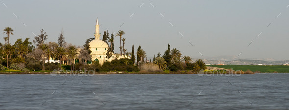 Muslim Mosque of Hala sultan Tekke in Larnaca, Cyprus