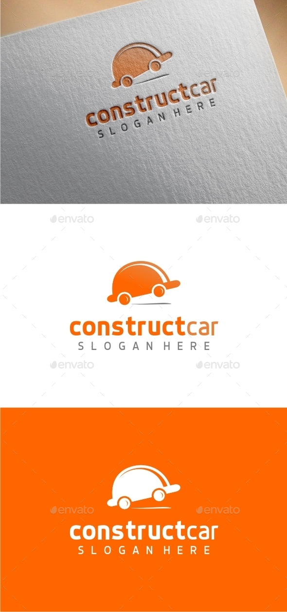 ConstructCar - Logo Template (Buildings)