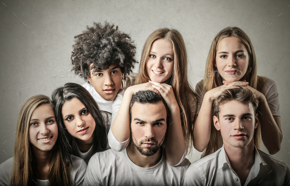 Group in white (Misc) Photo Download