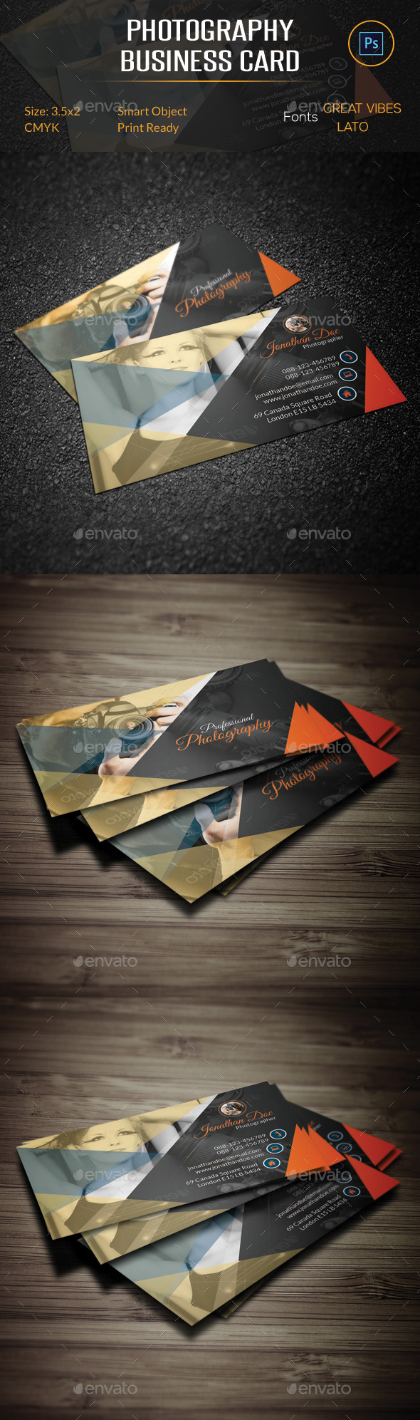 Photography Business Card Photography Business Card