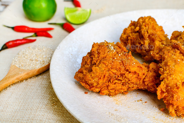 Frried spicy chicken (Misc) Photo Download