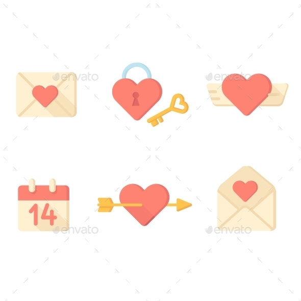 GraphicRiver Valentines Elements 10392439 GraphicRiver Valentines Elements 10392439