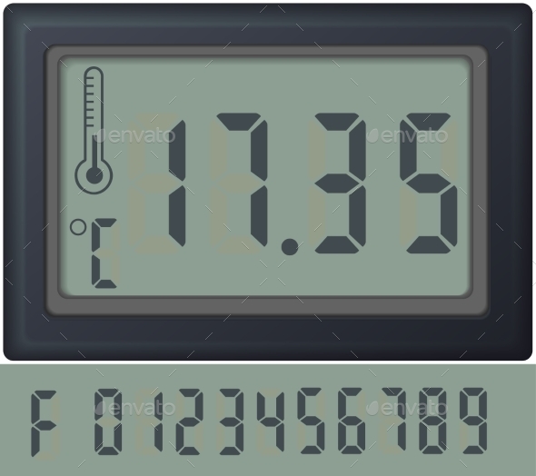 GraphicRiver Digital Count Clock 10392673 GraphicRiver Digital Count Clock 10392673
