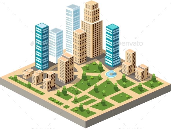 GraphicRiver City Center 10394452 GraphicRiver City Center 10394452