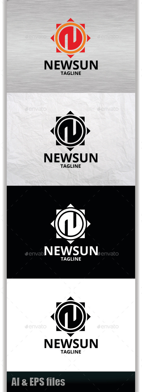 GraphicRiver Newsun Logo 10395376 GraphicRiver Newsun Logo 10395376