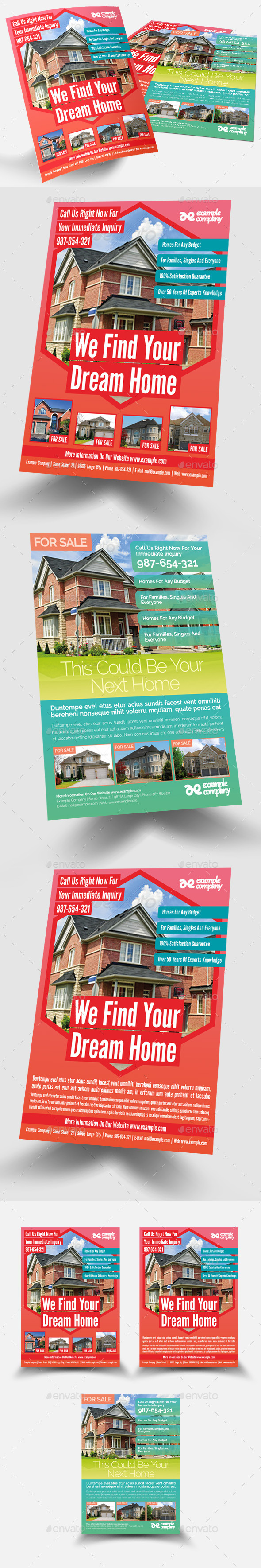 GraphicRiver Real Estate Flyer 10399065 GraphicRiver Real Estate Flyer 10399065