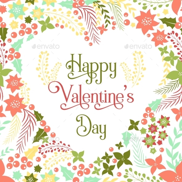 GraphicRiver Valentine s Card 10399080 GraphicRiver Valentine s Card 10399080