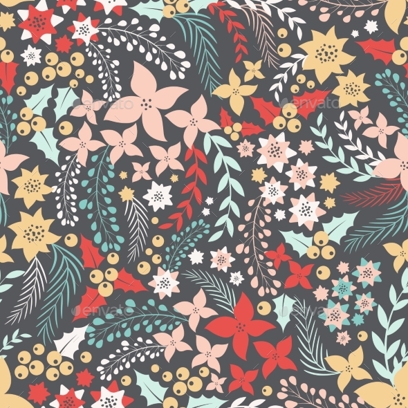 GraphicRiver Flower Pattern 10399237 GraphicRiver Flower Pattern 10399237