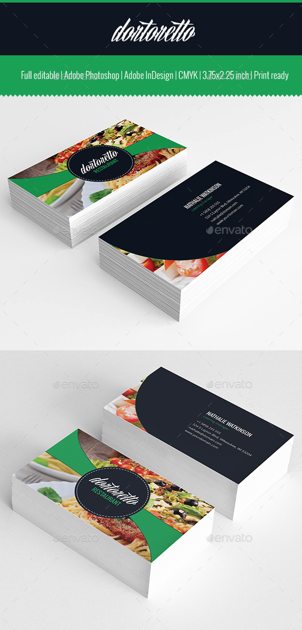 Dortoretto Business Card v2 (Business Cards)