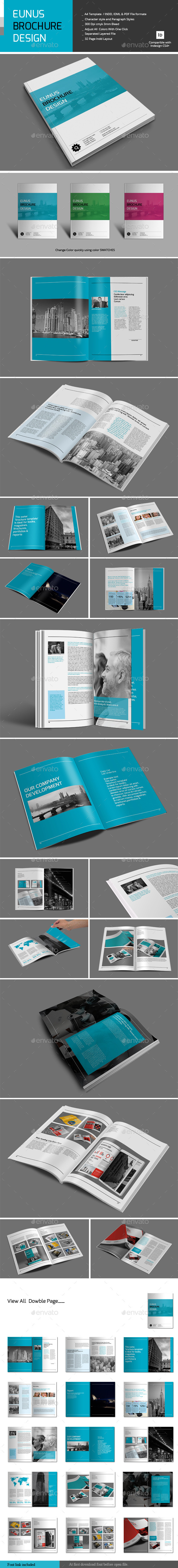 GraphicRiver Eunus Brochure Design 10400027 GraphicRiver Eunus Brochure Design 10400027