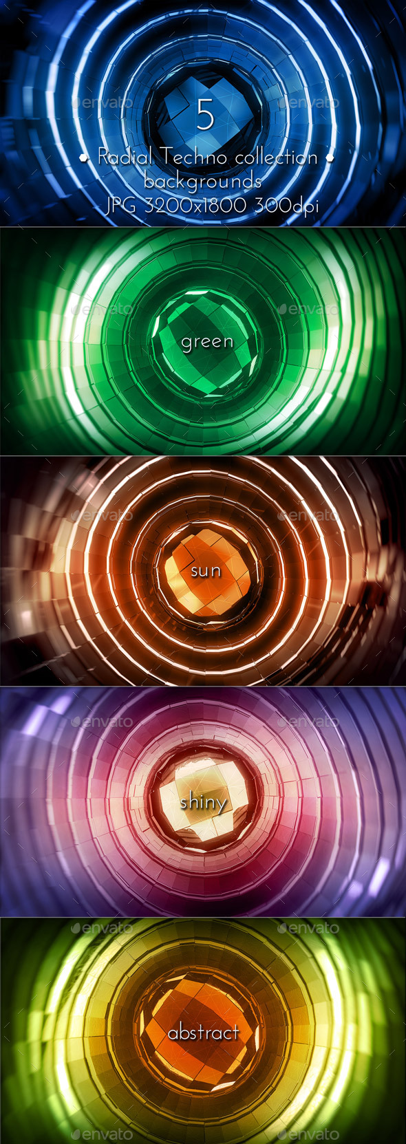 GraphicRiver Radial Techno Glowing 10403846 GraphicRiver Radial Techno Glowing 10403846