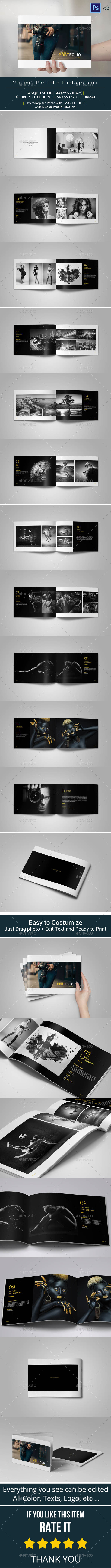 GraphicRiver Portfolio Photographer 10404216 GraphicRiver Portfolio Photographer 10404216