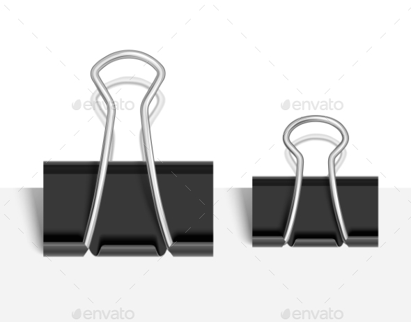 GraphicRiver Black Paper Clip 10405150 GraphicRiver Black Paper Clip 10405150