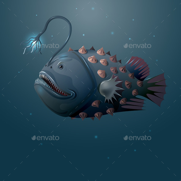 GraphicRiver Angler Fish 10405966 GraphicRiver Angler Fish 10405966