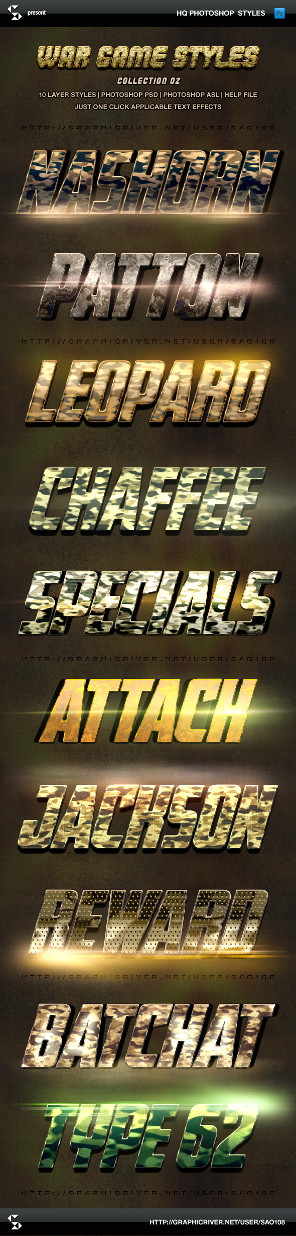 GraphicRiver War Game Styles Collection 2 10406527 GraphicRiver War Game Styles Collection 2 10406527