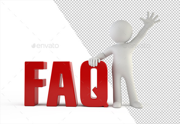 GraphicRiver 3D Small People FAQ 10408665 GraphicRiver 3D Small People FAQ 10408665
