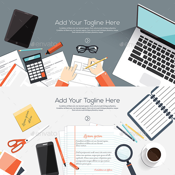 GraphicRiver Flat Designed Banners 10410327 GraphicRiver Flat Designed Banners 10410327